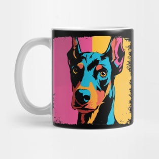 Doberman Pinscher Pop Art - Dog Lover Gifts Mug